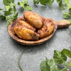 Gegrilde vleugels kant & klaar