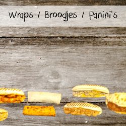 Wraps/broodjes/panini's